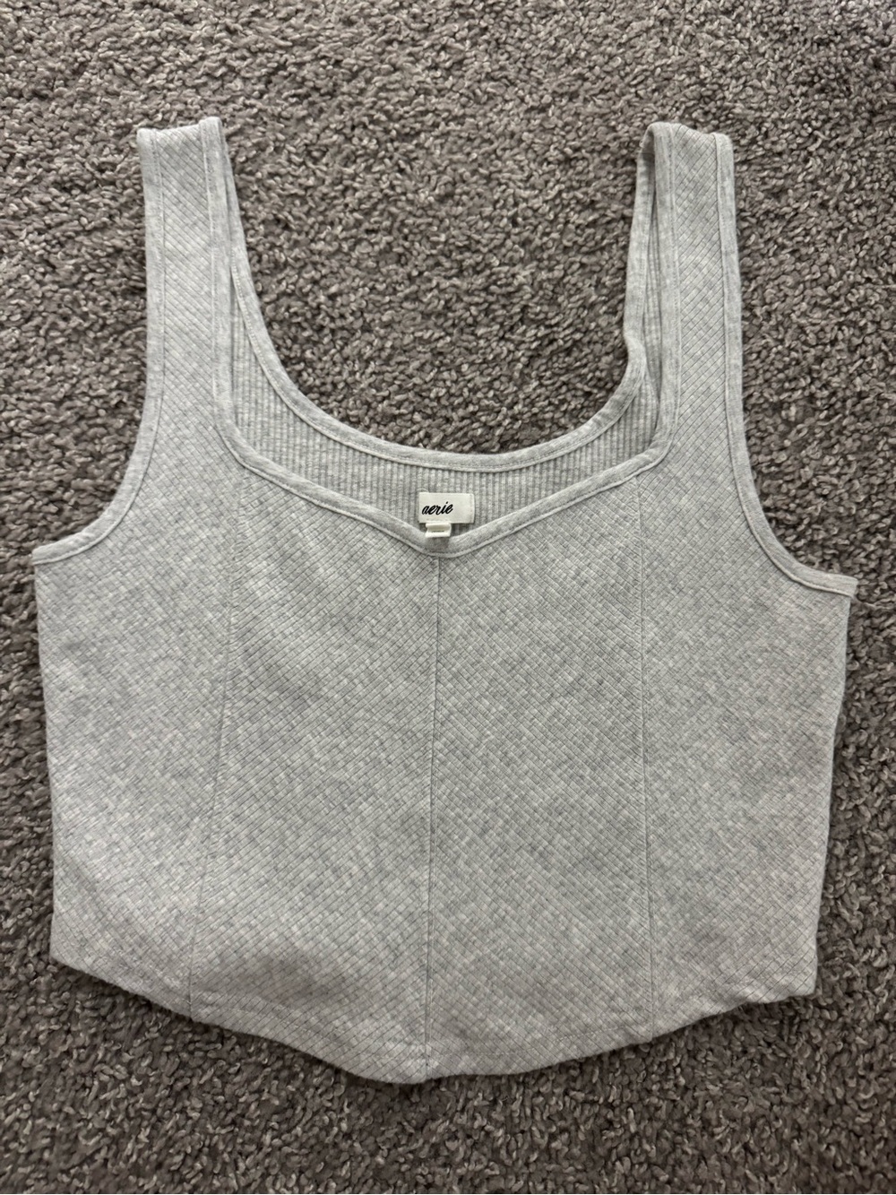 Cropped Areie tank top